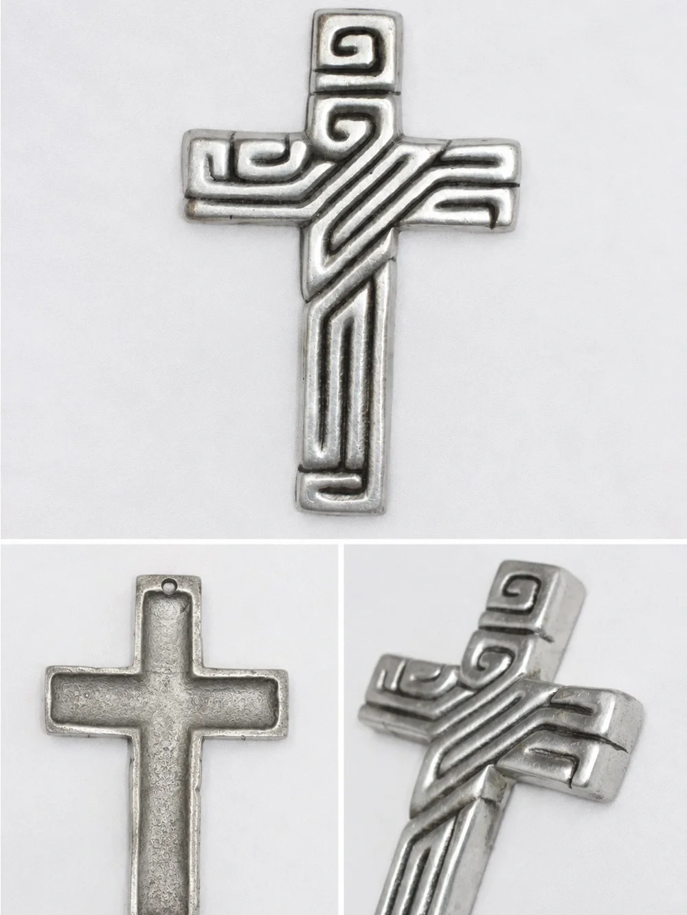 Pewter Cross Wall Hanging/Decor/Gift/Favor 7